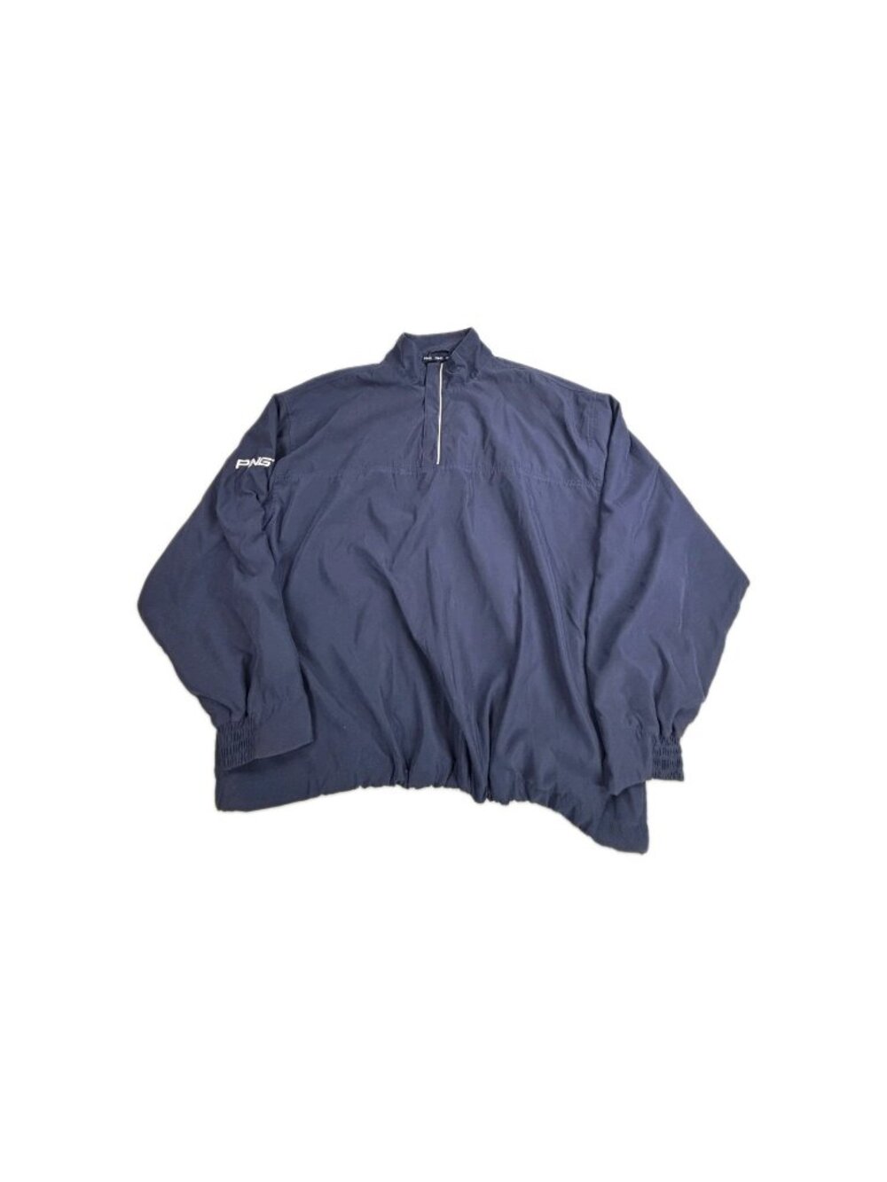 PING Collection Wind Breaker Golf Jacket Mens Large Blue Lightweight 1/4 Zip